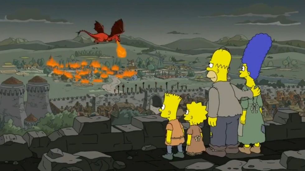 The Simpsons predicted the latest episode of Game Of Thrones in 2017