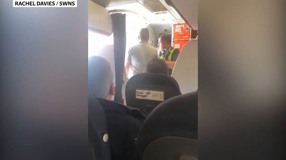 Police remove passenger from delayed EasyJet flight after being accused of sexual harassment