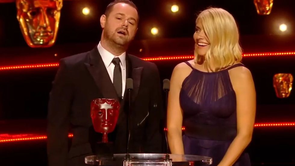 Danny Dyer calls David Cameron a 't*** at the BAFTAs