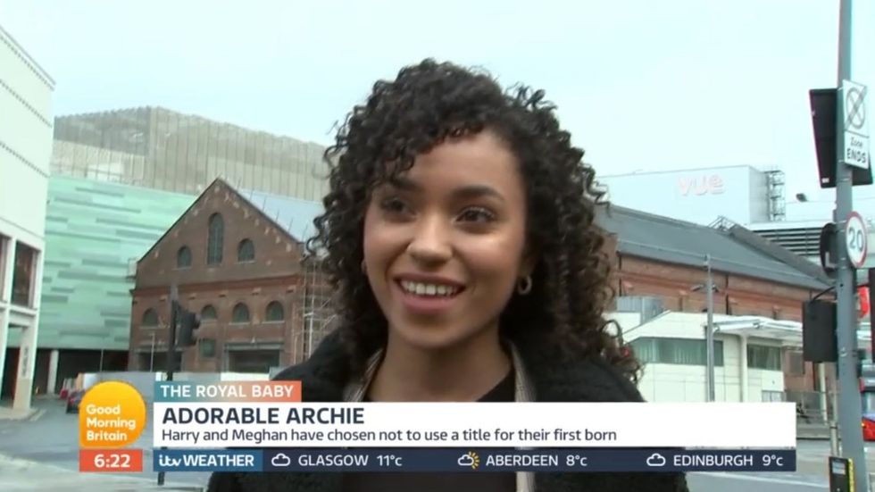Woman says the royal baby name is 'basic' on Good Morning Britain