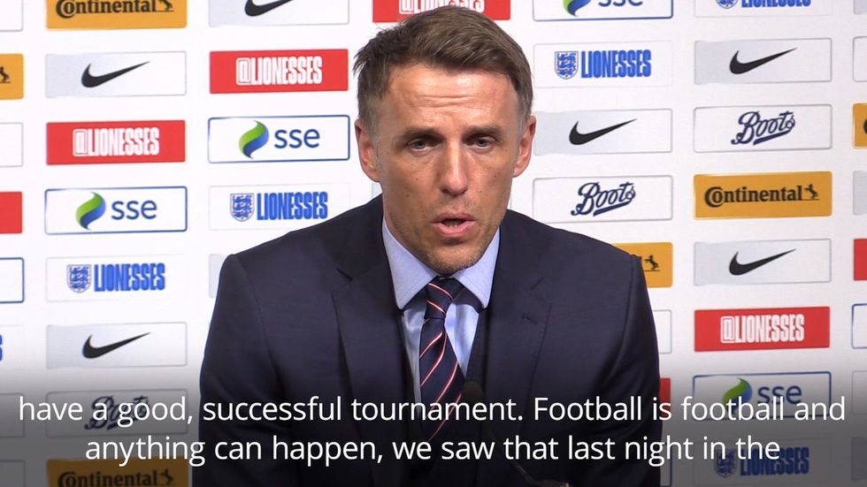 Phil Neville 'absolutely convinced' England will have a good Women's World Cup