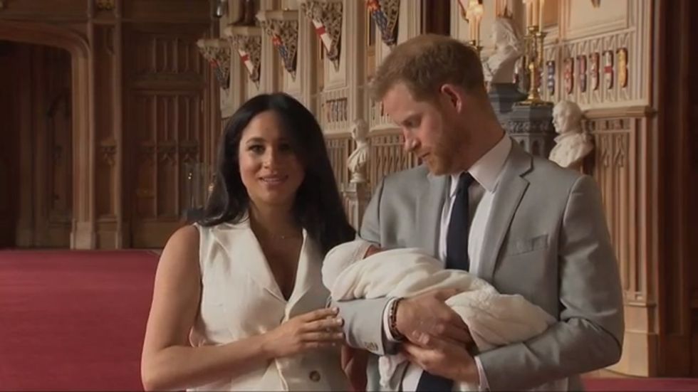 Prince Harry and Meghan speak for first time since birth of baby Archie