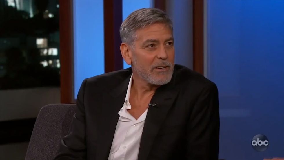 George Clooney says royal baby 'stole his thunder'