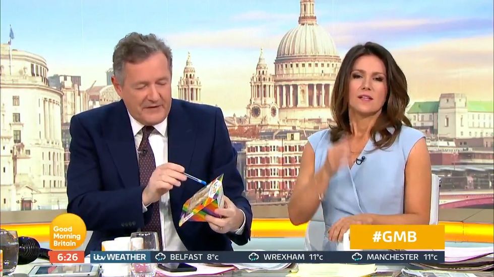 Piers Morgan goes on rant about the LGBT sandwich