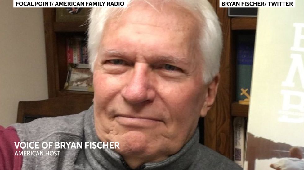 Bryan Fischer says 'bottoms' and 'tops' won't 'make it into the eternal kingdom'