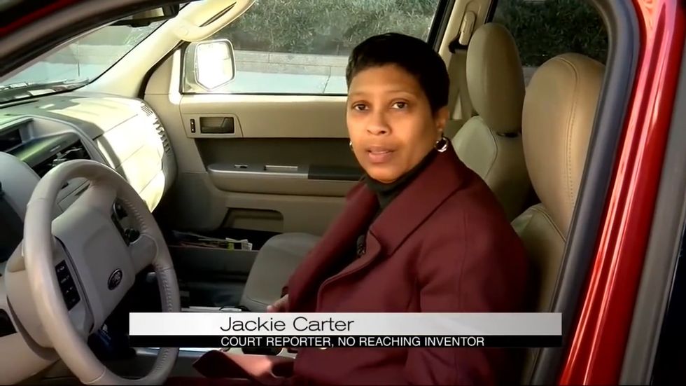 Woman develops 'not reaching' pouch to save black lives during traffic stops
