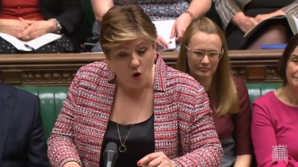 Emily Thornberry suggests that Donald Trump sits next to Greta Thurnberg and David Attenborough during his UK visit