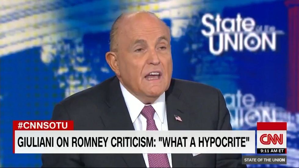 'There's nothing wrong with taking information from Russians' Rudy Giuliani says