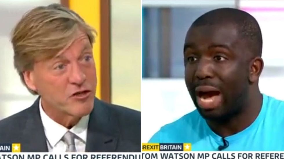 Femi Oluwole clashes with Richard Madeley over customs union on Good Morning Britain