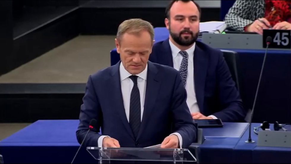 Donald Tusk refutes claims from Brexiteers that UK would 'disrupt' EU processes during extension