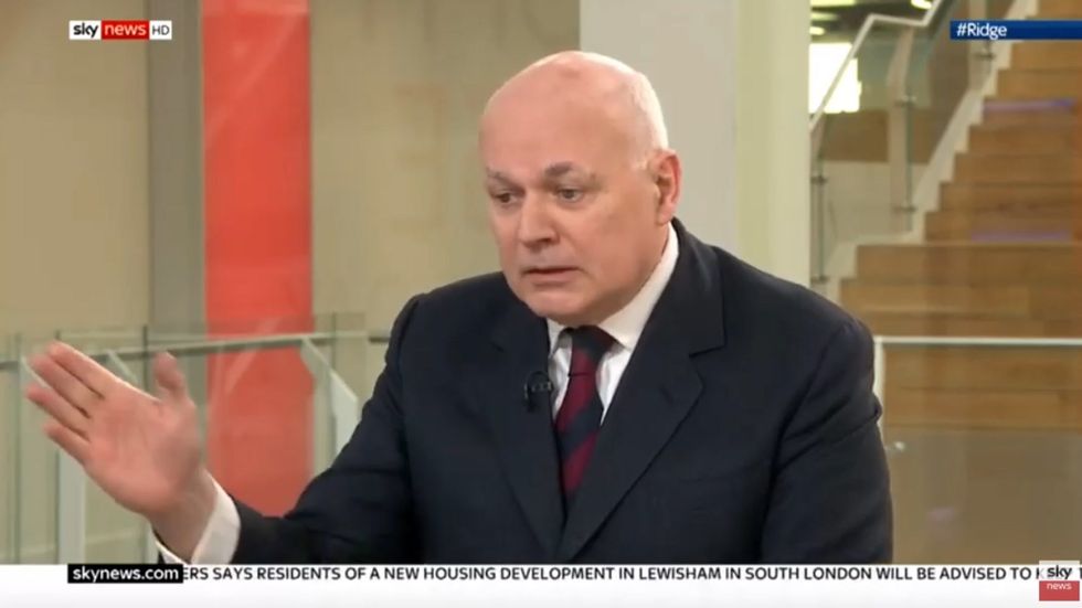 Iain Duncan-Smith calls for Theresa May to resign by June