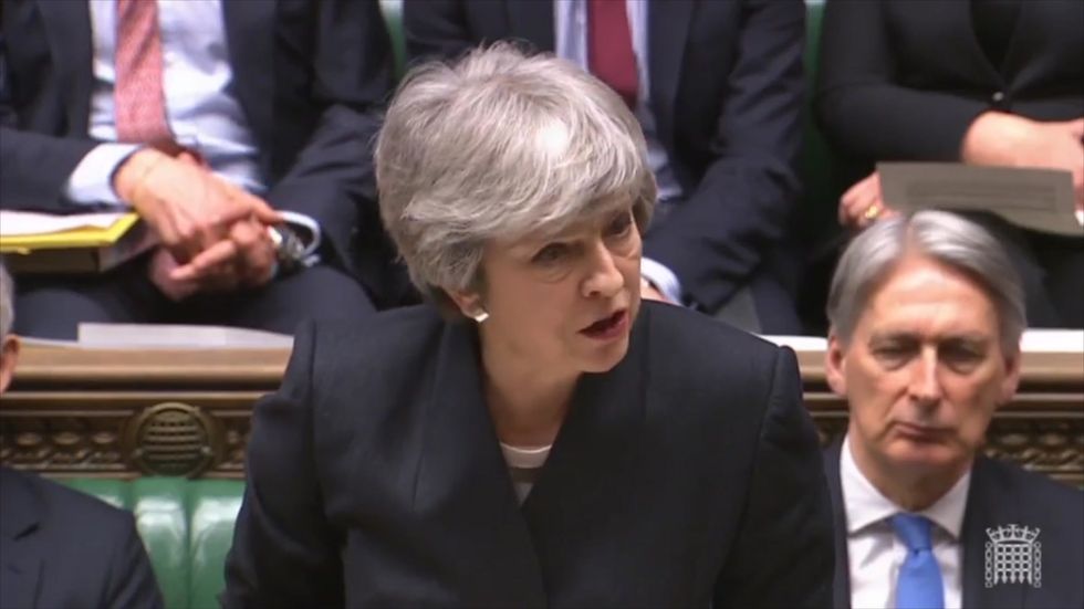 'We must press on at pace'  Theresa May says parties must work together to overcome 'unique situation' of Brexit deadlock