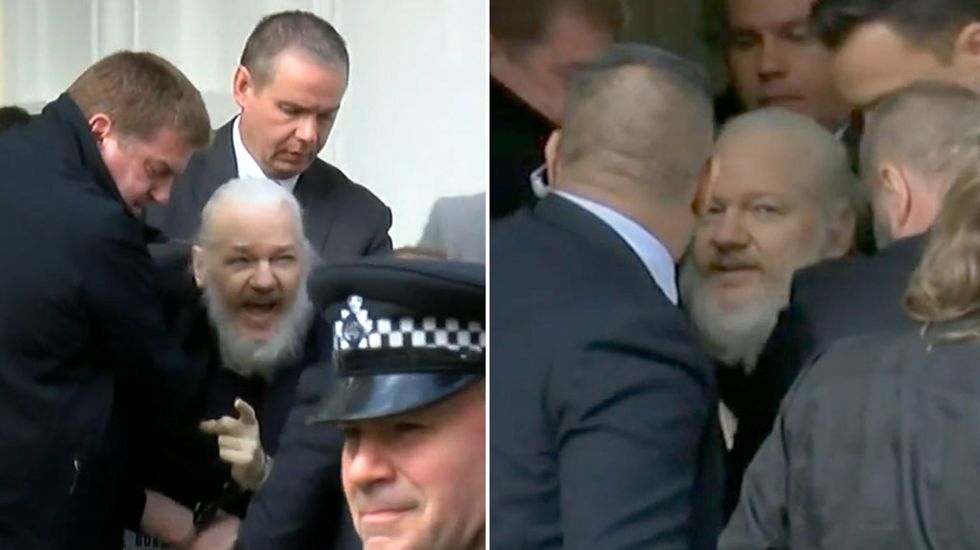 DO NOT USE Wikileaks founder Julian Assange arrested by UK police and removed from Ecuador embassy
