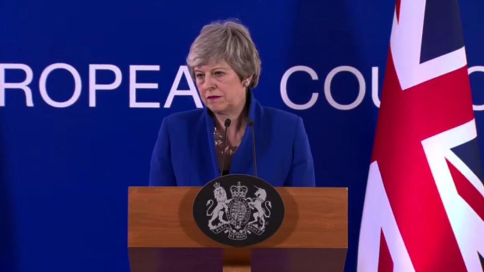 Theresa May blames MPs for Brexit delay following EU summit