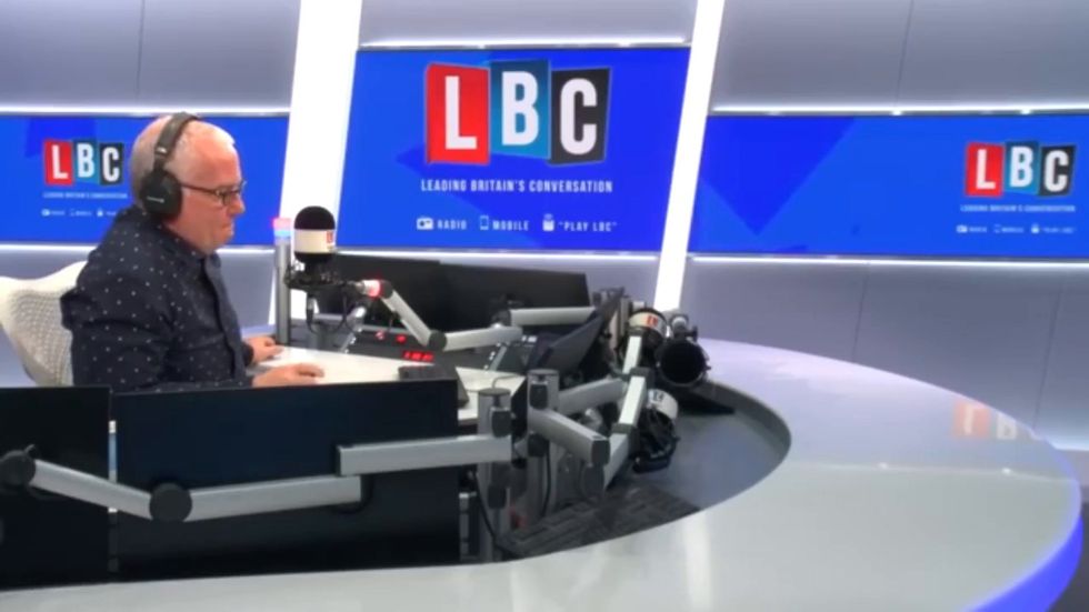 LBC political editor Theo Usherwood has toddler interrupt live broadcast about Brexit