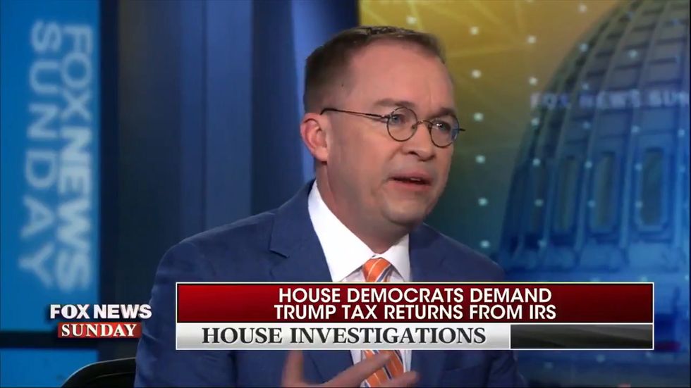 Donald Trump 'will never release tax returns' claims White House official Mick Mulvaney