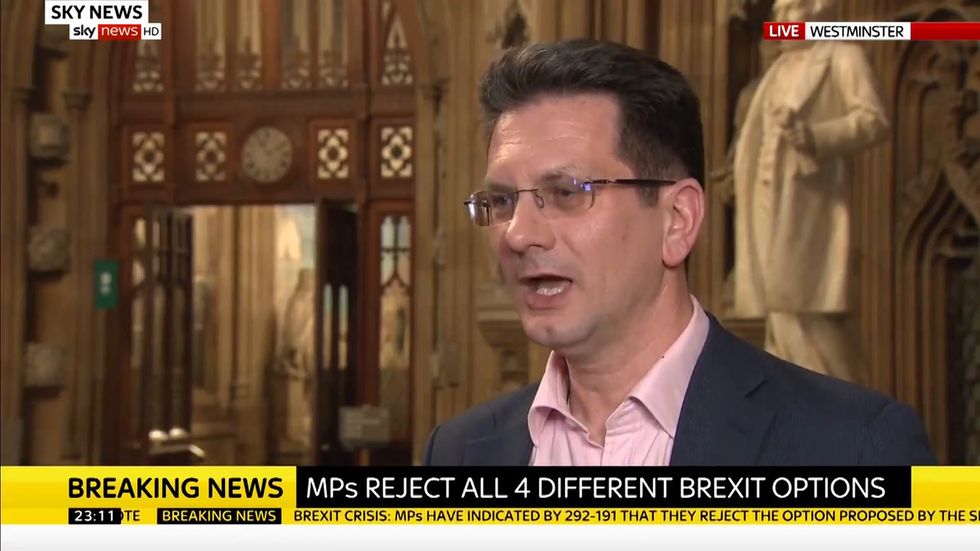 MP Steve Baker calls himself 'Brexit hard man Steve Baker' in Sky News interview