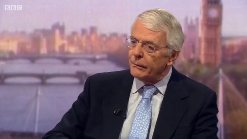 John Major suggests that a cross-party government might be the best thing for Britain during Brexit