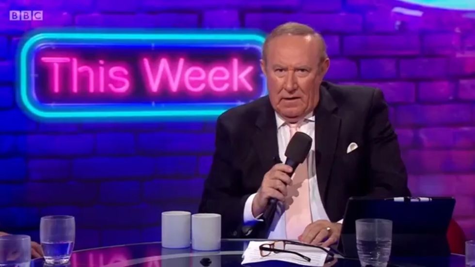 Andrew Neil raps about Brexit on This Week