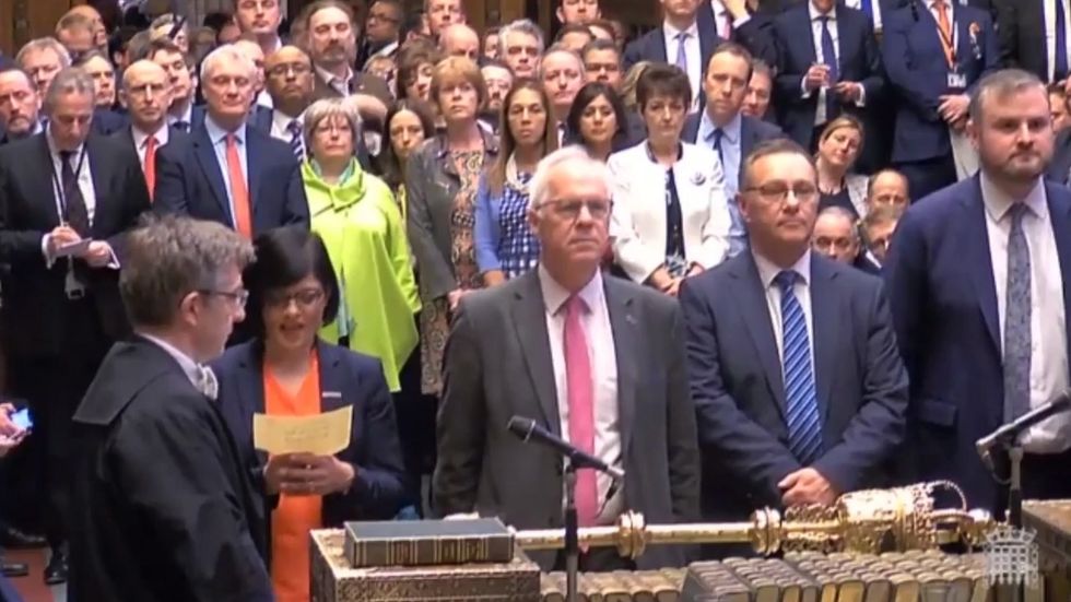 Third major defeat for Theresa May as MPs reject her Brexit agreement by 58 votes