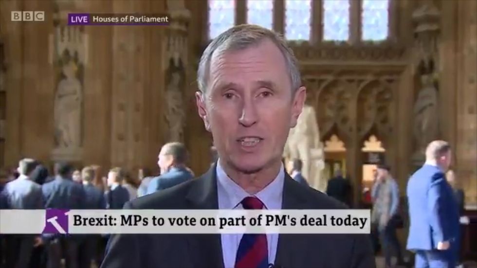 Tory Brexiteer Nigel Evans complains about having to cancel his 'Brexit party' 