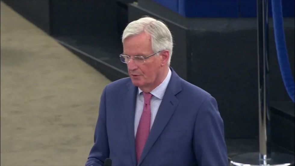 EU's chief Brexit negotiator Michel Barnier says UK 'can still stay'