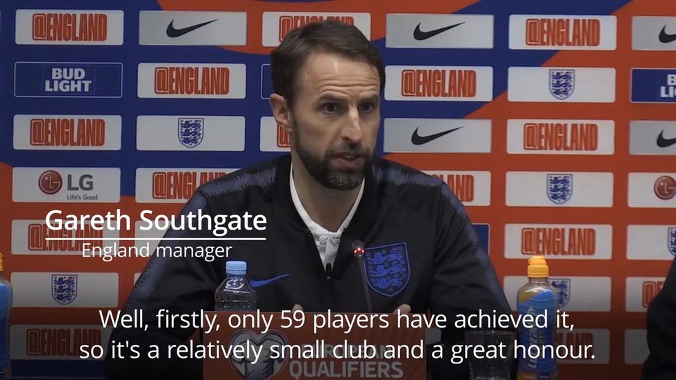 England boss Gareth Southgate hails Henderson as midfielder reaches milestone