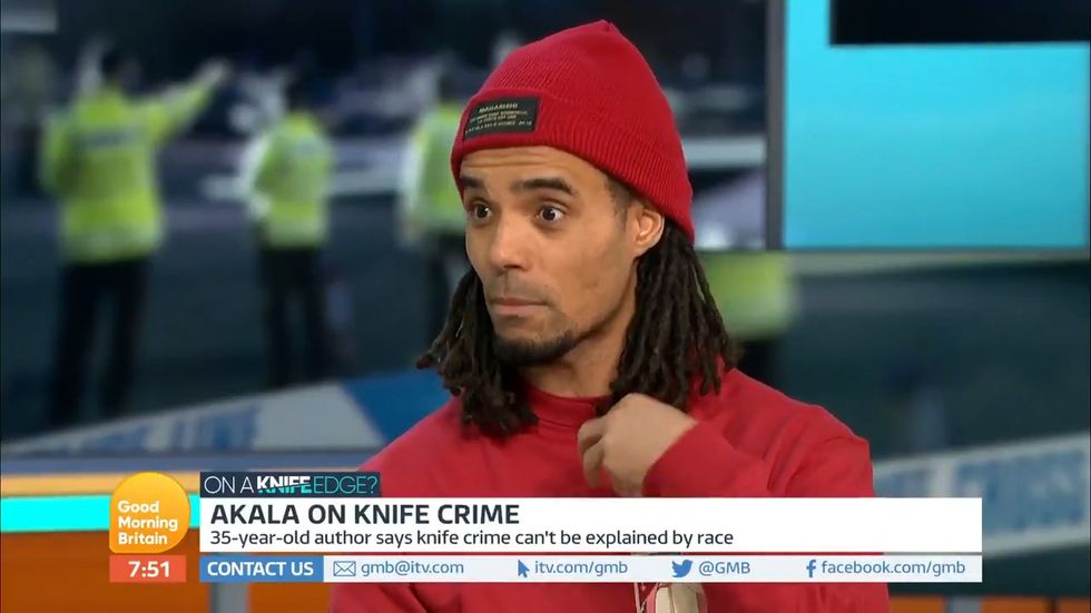 Akala on the media's tendency to label knife crime as a 'black problem'