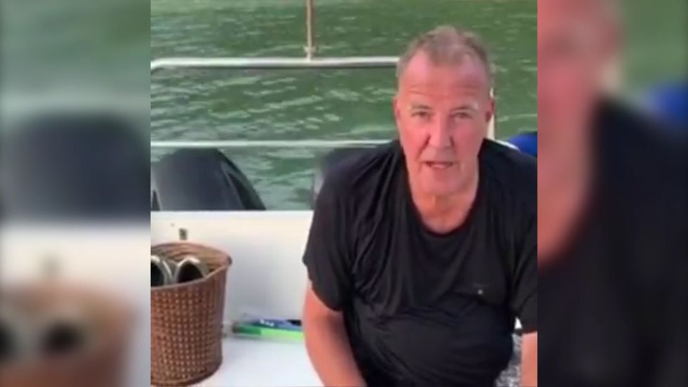 Jeremy Clarkson tells Chinese people to 'pick your f****** litter up'