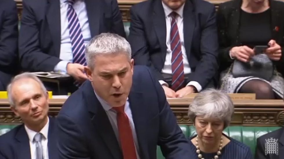 Brexit secretary Stephen Barclay gives speech in Commons encouraging MPs to vote for the Brexit extension
