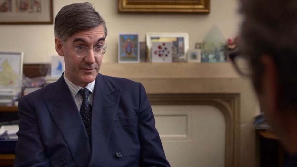 Jacob Rees-Mogg refuses to answer question on earnings from investments: 'The amount that I received is not for public disclosure.'