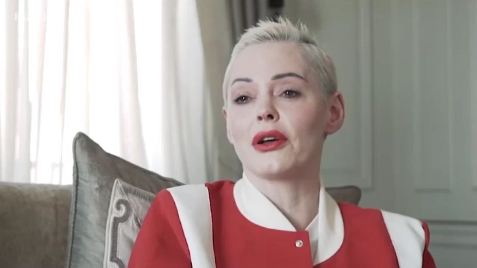 Rose McGowan: 'Until Harvey Weinstein is removed from the planet it's like an albatross that I'm carrying'