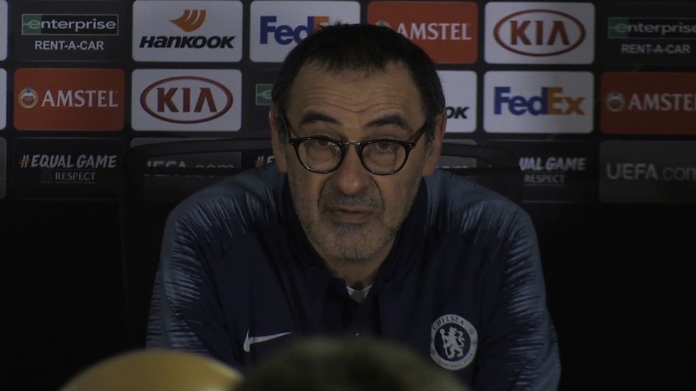 Maurizio Sarri eager not to put pressure on Calum Hudson-Odoi