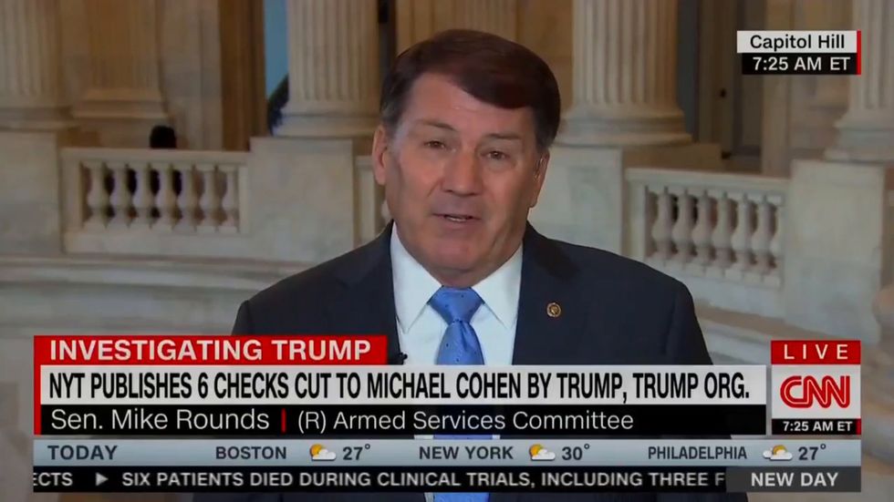 Senator thinks Trump's alleged hush payments to women are evidence he loves his family