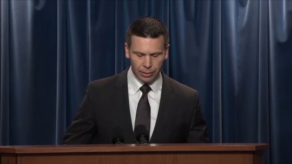 Border patrol commissioner Kevin K. McAleenan says US facing 'alarming trends' of people crossing South West border