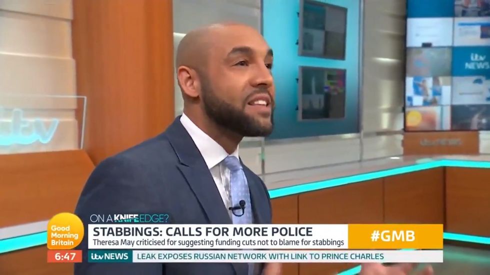  TV host Alex Beresford makes passionate salient point on how to combat knife crime