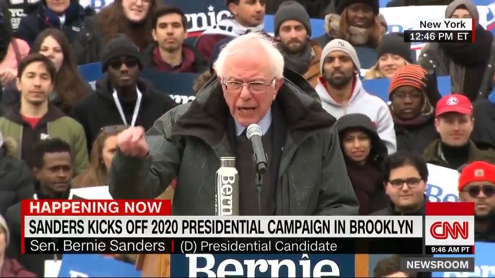 Bernie Sanders calls Donald Trump the 'most dangerous' president