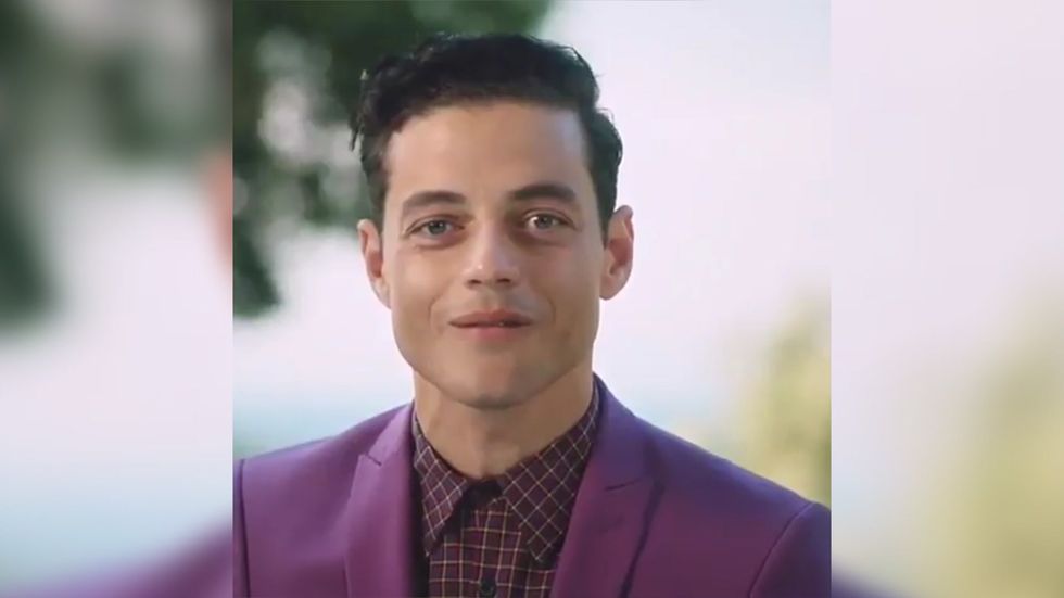 Rami Malek lists things he a fan of in promo video