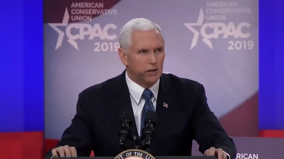 Mike Pence says 'freedom, not socialism' ended slavery