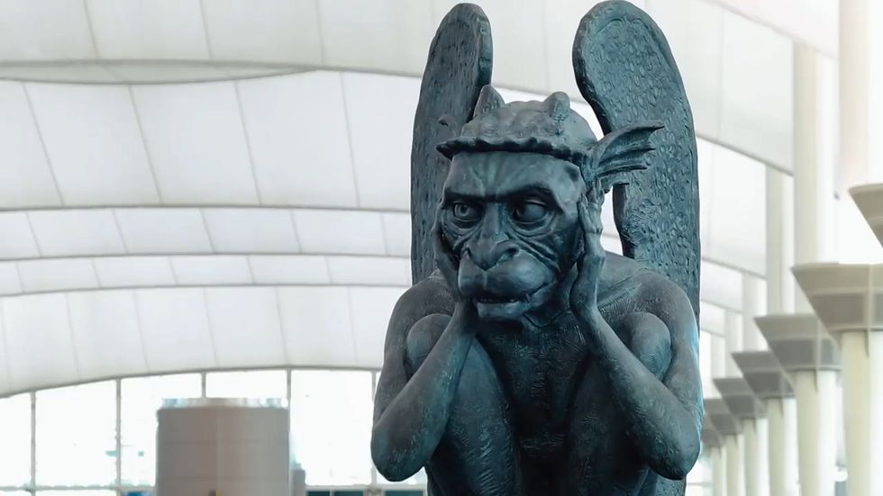 Denver Airport address conspiracy theories in new advert