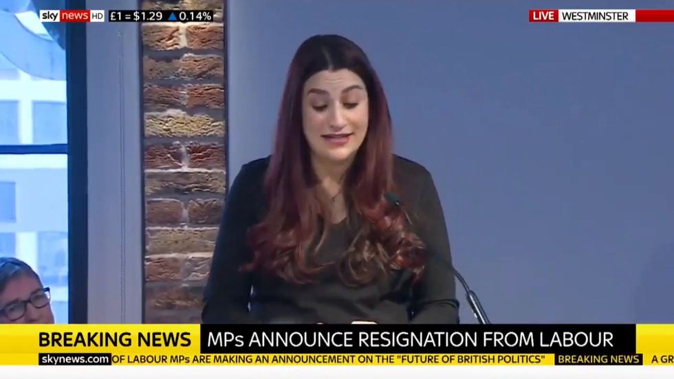 Luciana Berger announces Labour MPs quitting to form Independent Group