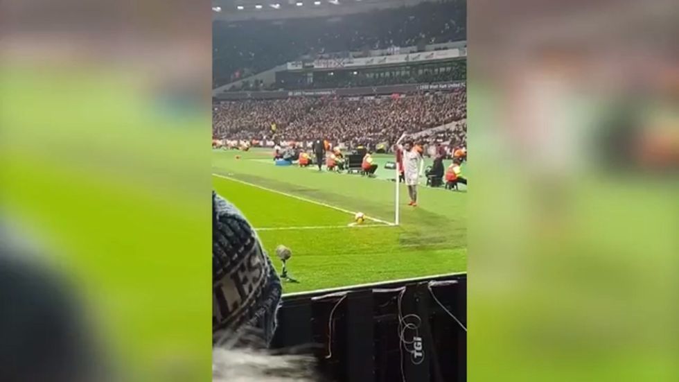 Footage shows football fans hurling Islamophobic abuse at Mo Salah during West Ham v Liverpool