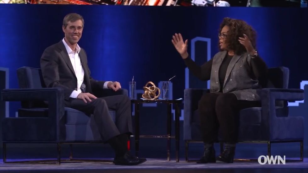 Beto O'Rourke tells Oprah he will decide on a Presidential run by the end of the month