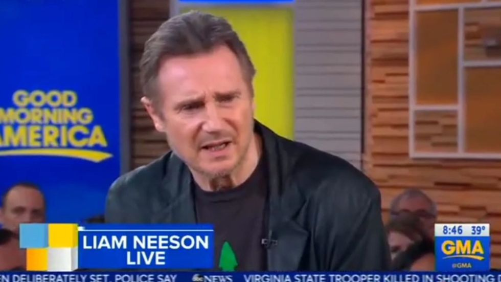 Liam Neeson: 'I'm not racist'
