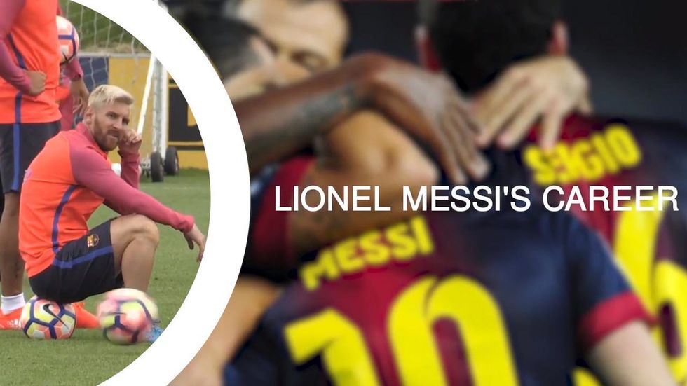 Lionel Messi's career in 60 seconds