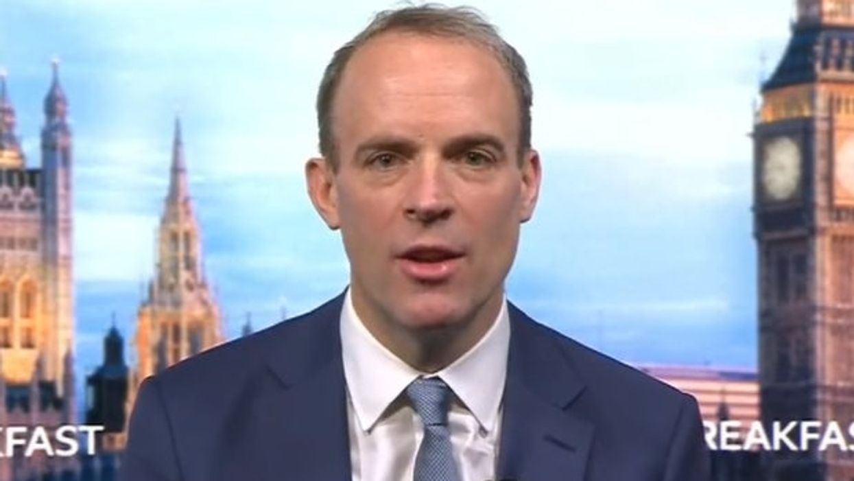 Dominic Raab somehow shoehorns in Brexit to defend Boris Johnson on sleaze