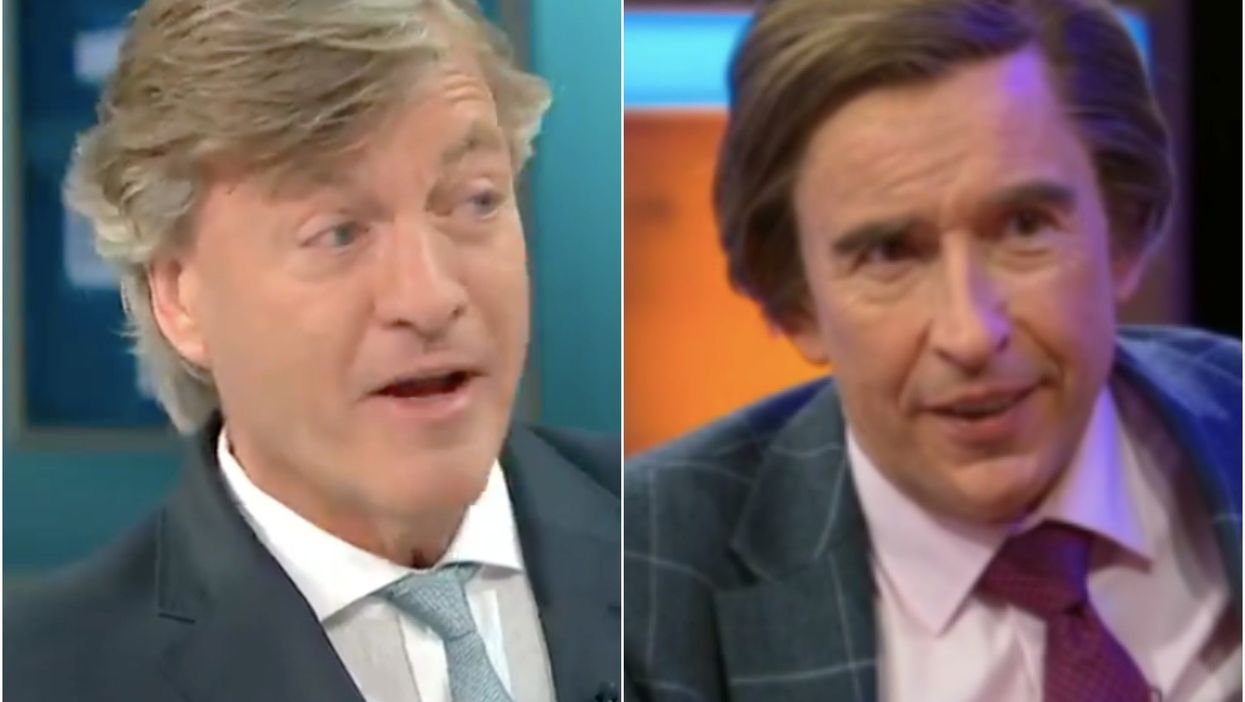 Richard Madeley said he ‘doesn’t care’ about the Alan Partridge comparisons but thinks some are ‘unfair’