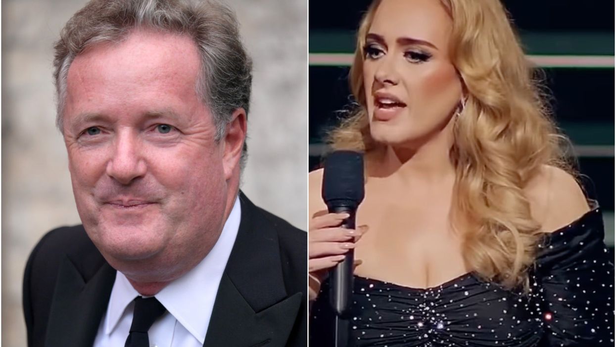 Sour grapes? Piers Morgan takes swipe at Adele after not being invited to her special show