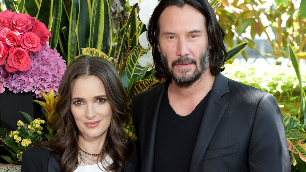 Keanu Reeves says he’s been married to Winona Ryder for almost 30 years, kind of