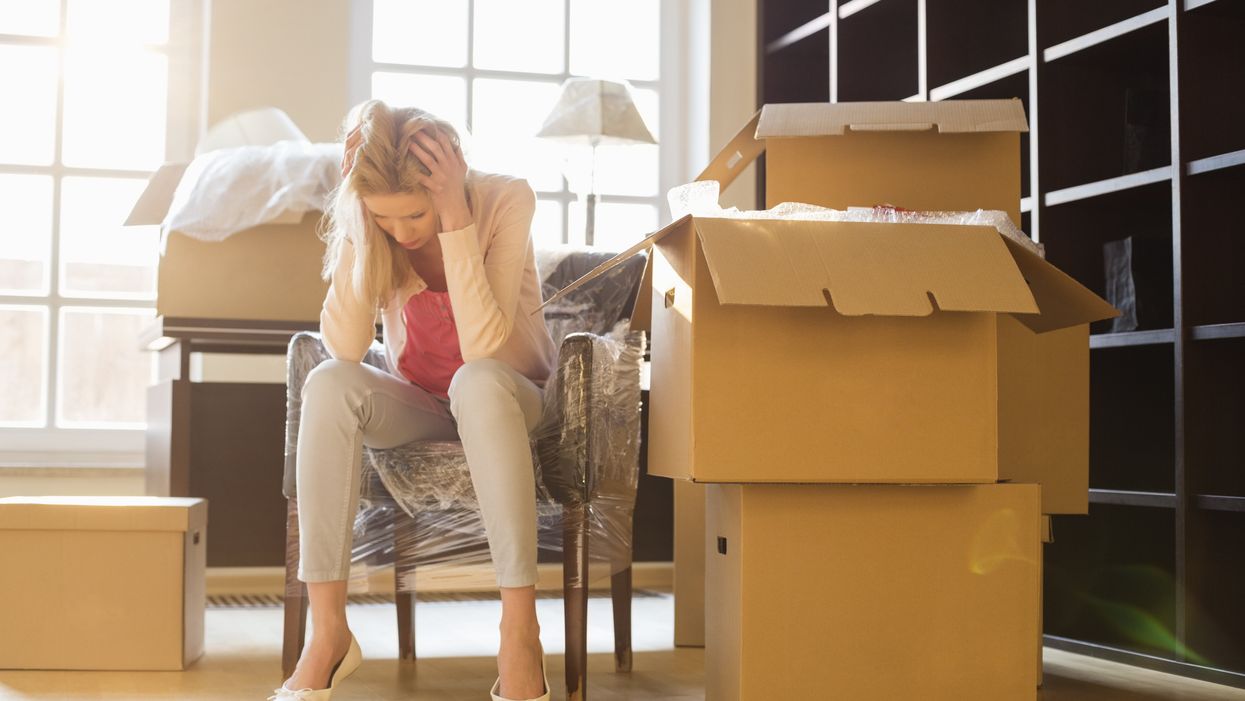 Mother left fuming after previous owners of her new home refuse to leave